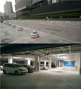 地下車庫自然光照明設備